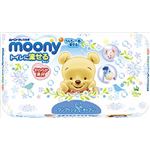 【ケース販売】 ユニ・チャーム ムーニーおしりふき流せるやわらか本体50枚 × 12 点セット