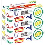 【ケース販売】 日本製紙クレシア スコッティキッチンタオルボックス3箱パック × 12 点セット
