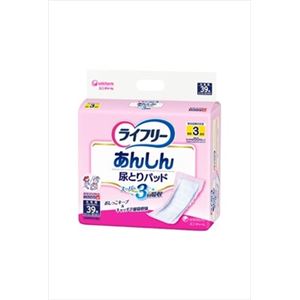 【ケース販売】 ユニ・チャーム ライフリー尿とりパッドス‐パー女39枚 × 4 点セット