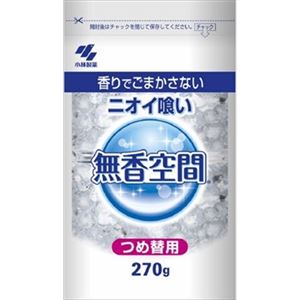 【ケース販売】 小林製薬 無香空間 つめ替用 × 24 点セット