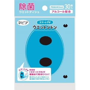 【ケース販売】 王子ネピア ウエットントンアルコールタイプポケット30枚 × 24 点セット