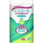 【ケース販売】 大王製紙 エリエールトイレット長持ち12RW45M × 6 点セット