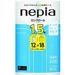 【ケース販売】 王子ネピア ネピアロングトイレットロール12Rシングル90M無香料 × 6 点セット