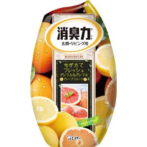 【ケース販売】 エステー 玄関・リビング用消臭力 グレープフルーツ × 18 点セット