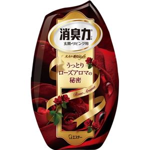 【ケース販売】 エステー 玄関・リビング用消臭力 うっとりローズアロマ × 18 点セット