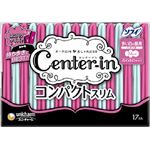 【ケース販売】 ユニ・チャーム センターインコンパクトふわふわ多い日の昼用17枚 × 18 点セット