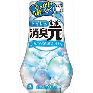 【ケース販売】 小林製薬 トイレの消臭元 ふんわり清潔せっけん × 16 点セット