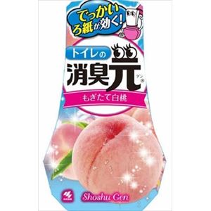 【ケース販売】 小林製薬 トイレの消臭元 もぎたて白桃 × 16 点セット