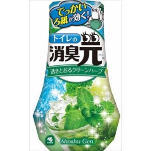 【ケース販売】 小林製薬 トイレの消臭元 心透きとおるウォータリーハーブ × 16 点セット
