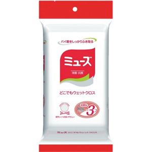 【ケース販売】 レキッドベンキーザー ミューズどこでもウエットクロス10P×3 × 12 点セット