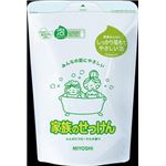 【ケース販売】 ミヨシ石鹸 家族のせっけん泡のボディソープ 詰替550ml × 16 点セット