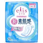 【ケース販売】 大王製紙 エリス 新・素肌感（ふつう〜多い日の昼用） 羽なし × 36 点セット