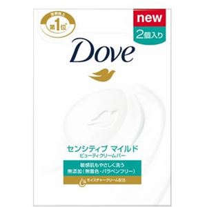 【ケース販売】 ユニリーバ ダヴビューティークリームバーセンシティブマイルド（2個パツク） × 24 点セット