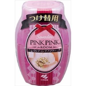 【ケース販売】 小林製薬 サワデーPINKPINK つけ替用 ウェディングフラワー × 18 点セット