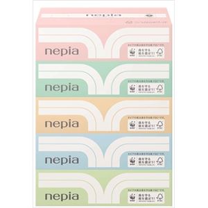 【ケース販売】 王子ネピア ネピア プレミアムソフトティシュ180W×5P × 12 点セット