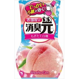 【ケース販売】 小林製薬 お部屋の消臭元 もぎたて白桃 × 16 点セット