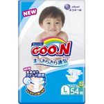 【ケース販売】 大王製紙 グ〜ン まっさらさら通気 Lサイズ54枚 × 4 点セット