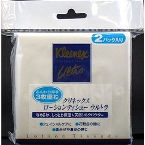 【ケース販売】 日本製紙クレシア クリネックスティシュー ウルトラ ポケット2パック × 60 点セット