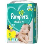 【ケース販売】 P＆G パンパース さらさらケア（テープ） スーパ‐ジャンボ Sサイズ × 4 点セット