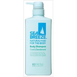 【ケース販売】 資生堂 シーブリーズ ボディシャンプークール＆デオ600ML × 9 点セット