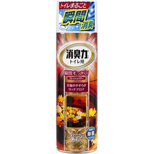 【ケース販売】 エステー 消臭力トイレ用スプレー 大人の至福リッチアロマの香り × 24 点セット
