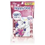 【ケース販売】 マンダム  ハッピーデオ ボディシート うるサラ 花せっけん × 36 点セット