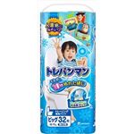 【ケース販売】 ユニ・チャーム トレパンマン 男の子用ビッグ 32枚 × 4 点セット
