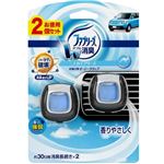【ケース販売】 P＆G ファブリーズ イージークリップ スカイブリーズ 2個パック × 12 点セット