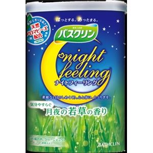 【ケース販売】 バスクリン ナイトフィーリング月夜の若草 × 15 点セット