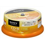 【ケース販売】 ソニー CD‐R 20P 20CDQ80GPWP × 12 点セット