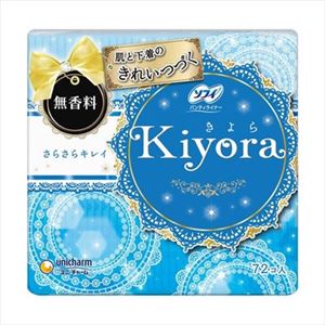 【ケース販売】 ユニ・チャーム ソフイKIYORA無香料72枚 × 24 点セット