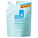 【ケース販売】 資生堂 シーブリーズ ボディSクール＆デオ詰替400ML × 18 点セット
