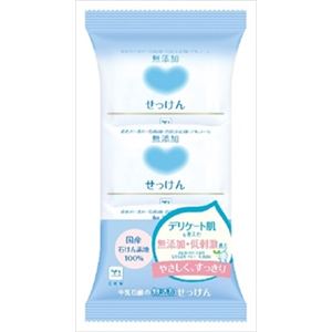 【ケース販売】 牛乳石鹸共進社 カウブランド 無添加せっけん 3コパック × 24 点セット