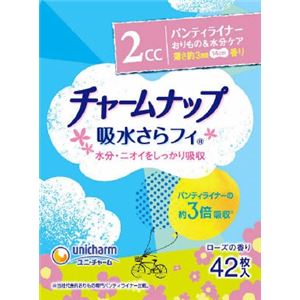 【ケース販売】 ユニ・チャーム チャームナップ吸水さらフィPライナーライト香り42枚 × 36 点セット