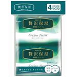 【ケース販売】 大王製紙 エリエールぜい沢保湿鼻爽快メントール（ポケット）12W4P × 64 点セット