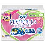 【ケース販売】 ユニ・チャーム ソフィ はだおもい極うすスリム210羽つき 25枚 × 24 点セット