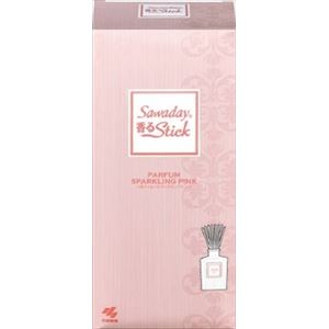 【ケース販売】 小林製薬 Sawaday香るStick パルファムスパークリングピンク × 21 点セット