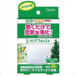 【ケース販売】 エステー クリアフォレスト クルマシート下サイドポケット用 つけかえ × 32 点セット