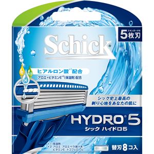 シック（Schick） ハイドロ5替刃（8コ入） × 3 点セット