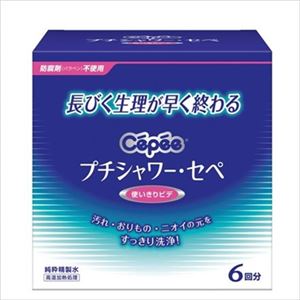 【ケース販売】 コットンラボ プチシャワー・セペ6本入 × 12 点セット