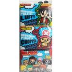 【ケース販売】 河野製紙 ワンピース水に流せるポケットティッシュ15個 × 60 点セット
