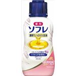 【ケース販売】 バスクリン 薬用ソフレ 濃厚しっとり入浴液 モイスチャーローズの香り 480ml × 12 点セット