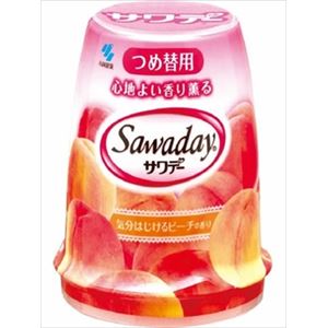 【ケース販売】 小林製薬 サワデー つめ替用 気分はじけるピーチの香り × 48 点セット