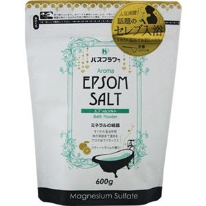 【ケース販売】 ヘルス バスフラワー エプソムソルト スウィートライム600g × 18 点セット