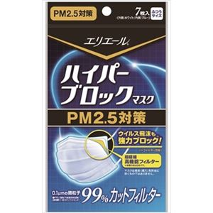 【ケース販売】 大王製紙 EハイパーBマスクPM2.5対策ふつう7枚 × 36 点セット