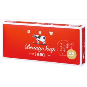 【ケース販売】 牛乳石鹸共進社 カウブランド 赤箱 6コ入 × 24 点セット