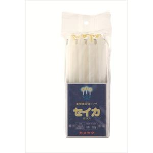 【ケース販売】 カメヤマ 聖火印変形黄芯15号（角袋） × 30 点セット