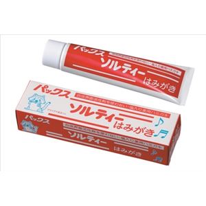 【ケース販売】 太陽油脂 パックス ソルテイ ハミガキ 80G × 60 点セット