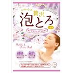 【ケース販売】 牛乳石鹸共進社 お湯物語 ぜいたく泡とろ 入浴料 ティアラジャスミンの香り 1包・30g × 120 点セット