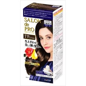 【ケース販売】 ダリヤ サロンドプロザ・クリームヘアカラー（白髪用） 7 深いダークブラウン × 24 点セット